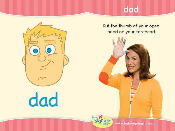 Learn How To Sign Dad In Asl Signingtime Dictionary